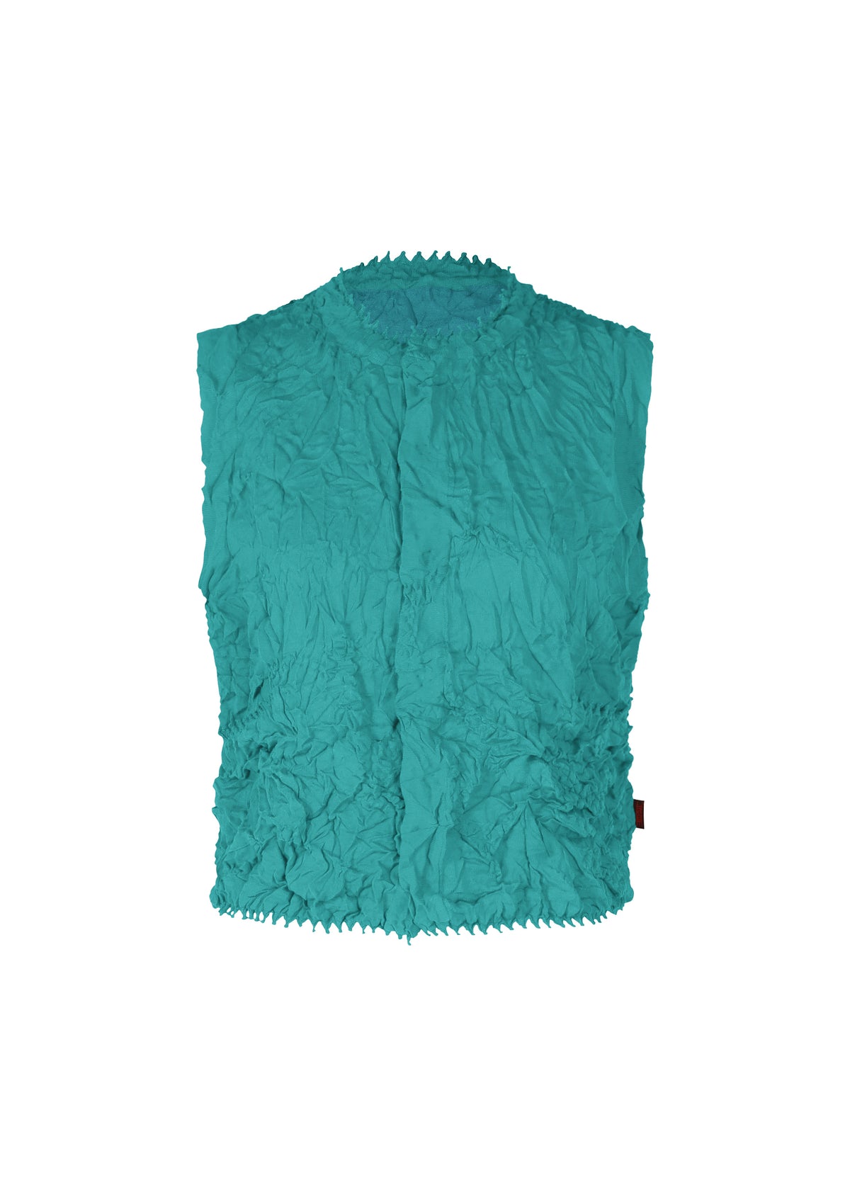 KUMO SHIBORI KNIT、ウィメンズ_トップス_ベスト、ブルー