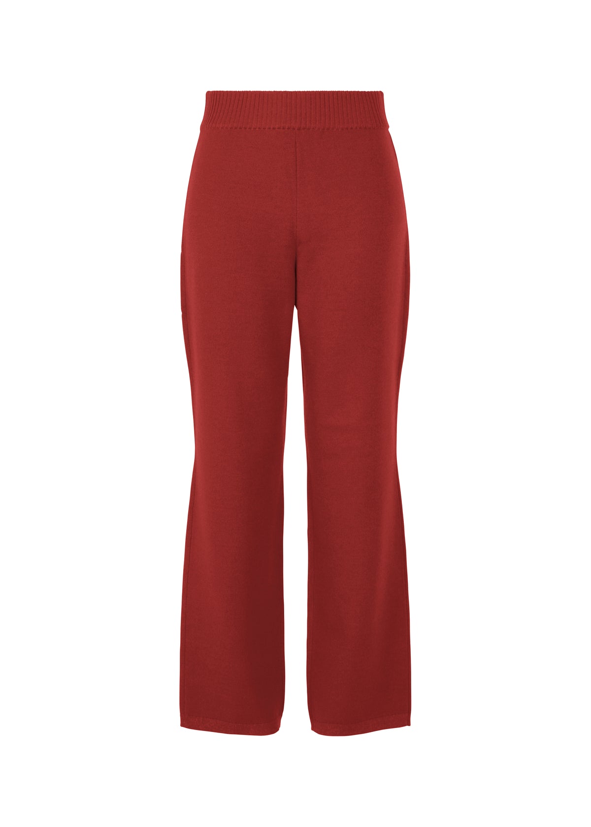 3D△ KNIT、ウィメンズ_パンツ、レッド