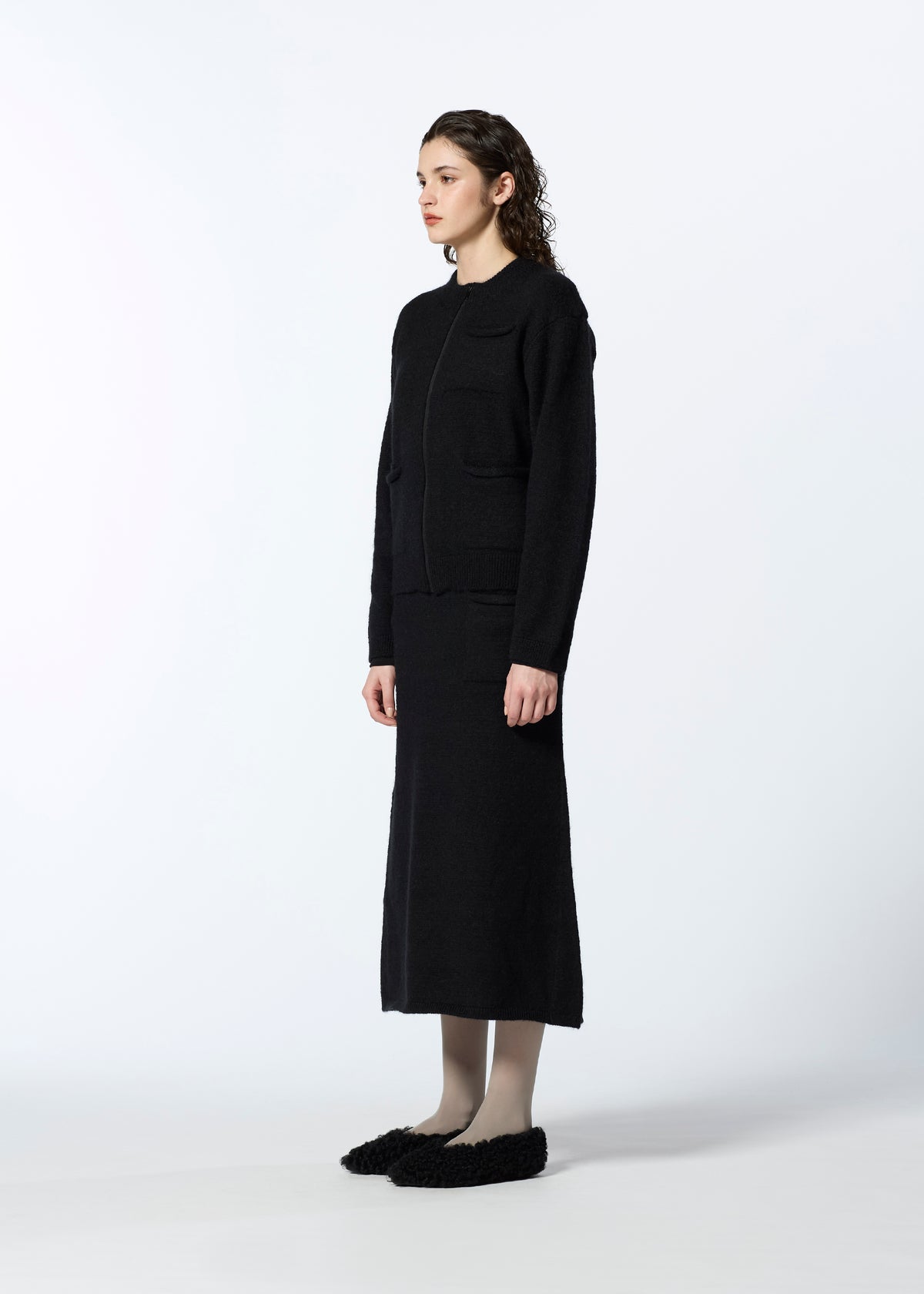 POCKET KNIT、ウィメンズ_スカート、着用画像2