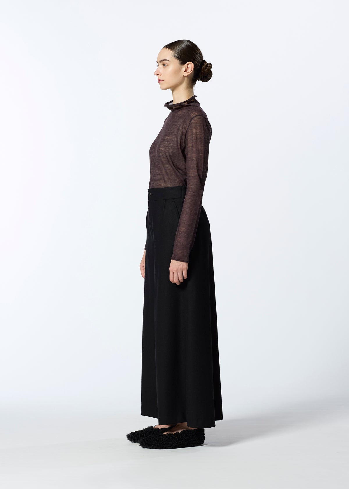 CURLING SHEER KNIT、ウィメンズ_トップス_トップ、着用画像2