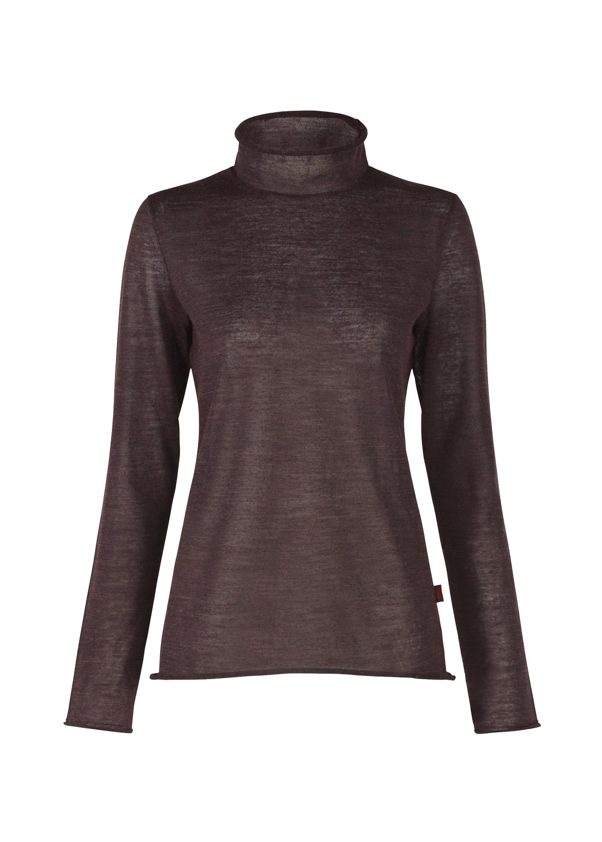 CURLING SHEER KNIT、ウィメンズ_トップス_トップ、パープル