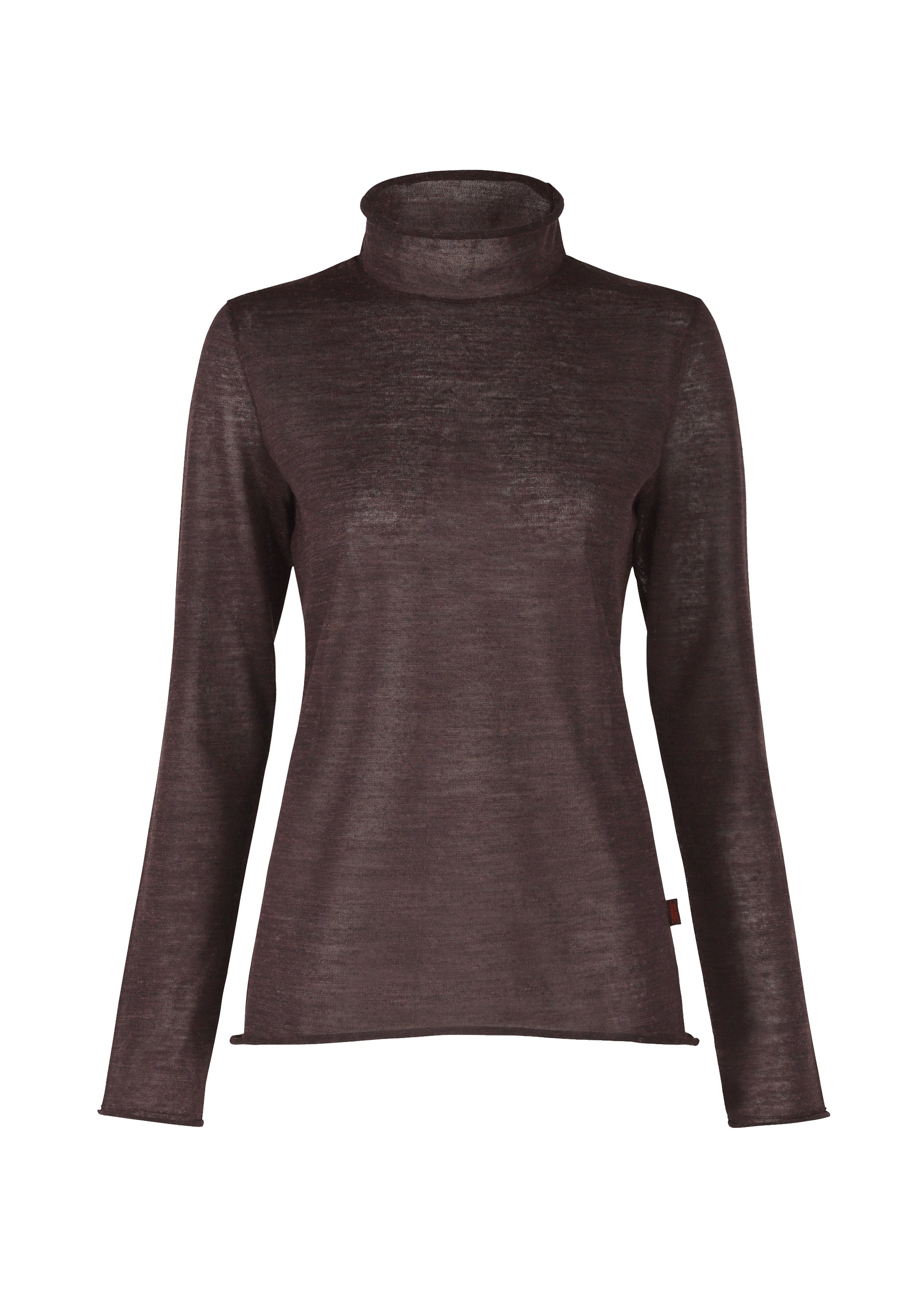 CURLING SHEER KNIT、ウィメンズ_トップス_トップ、パープル