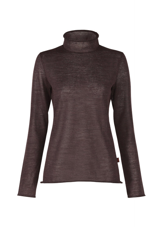 CURLING SHEER KNIT、ウィメンズ_トップス_トップ、パープル