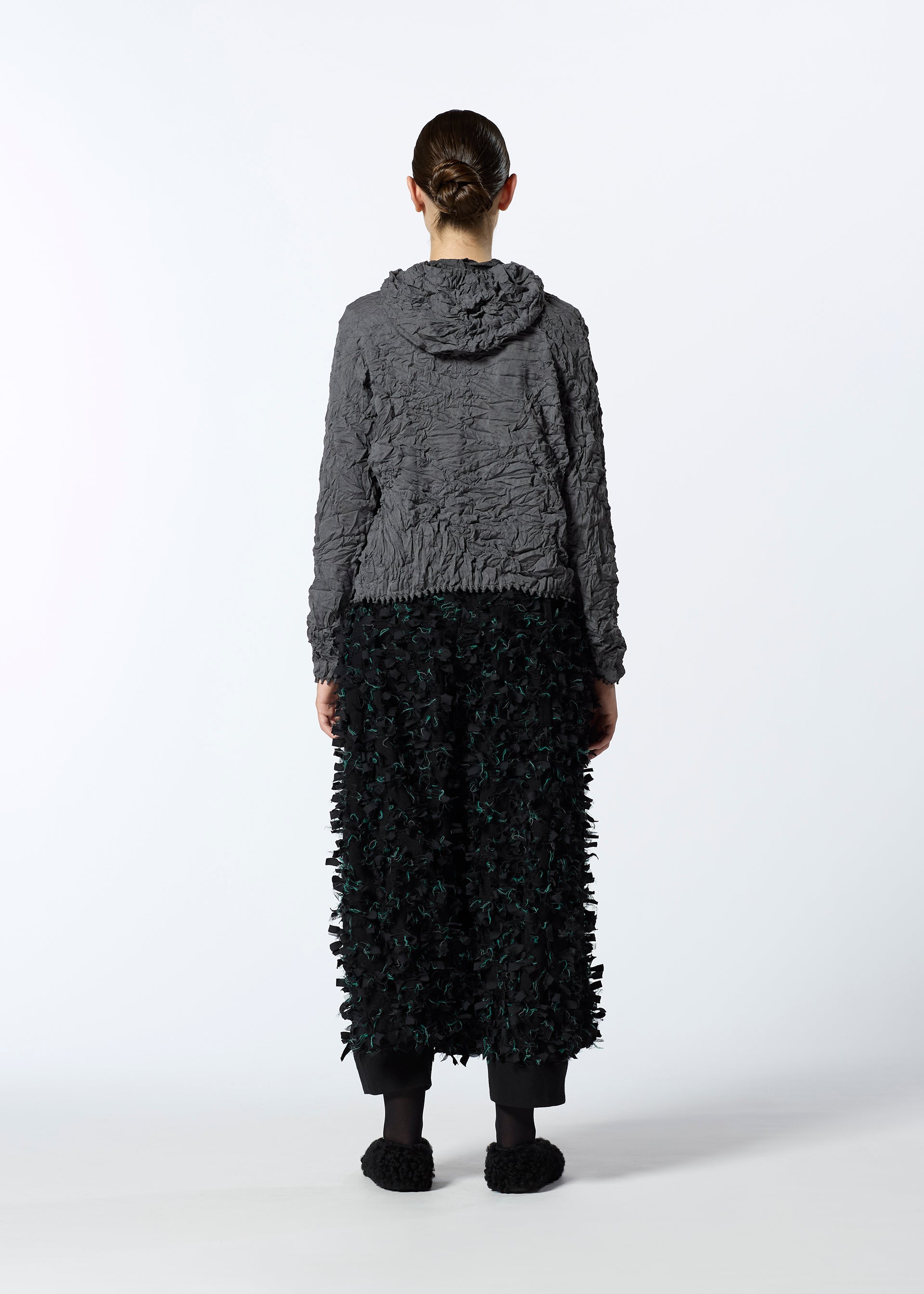 KUMO SHIBORI KNIT、ウィメンズ_ジャケット&コート_ジャケット＆ブルゾン、着用画像3