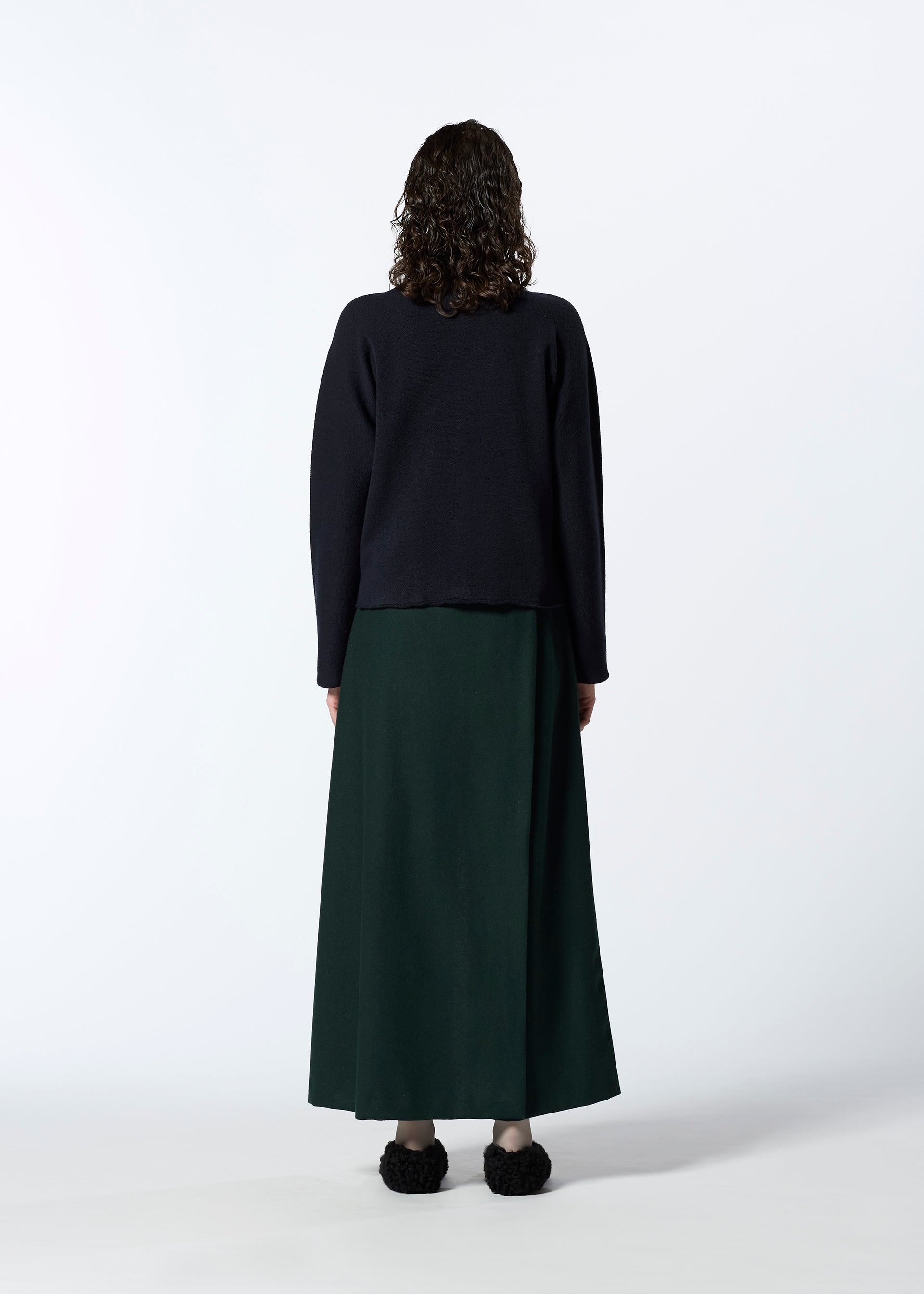 WOOL SEAMLESS、ウィメンズ_トップス_カーディガン、着用画像3