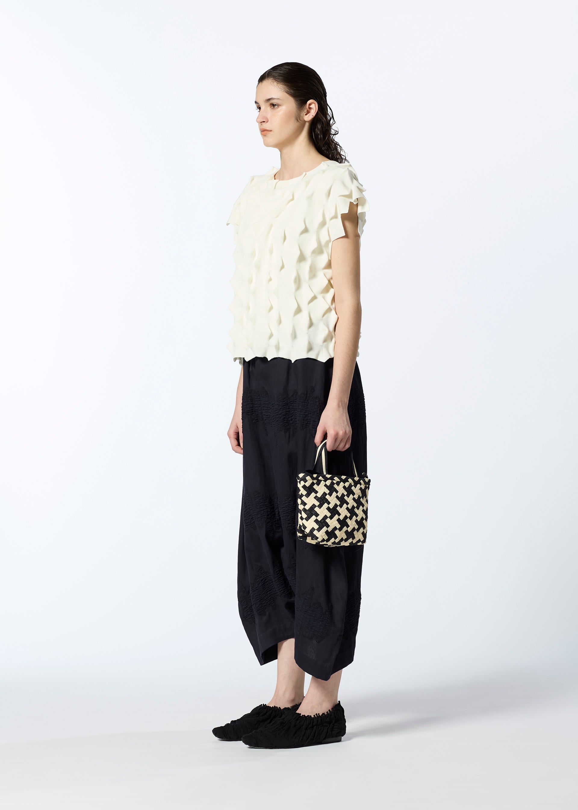 PIED DE POULE BRAID、バッグ&財布_ショルダーバッグ、着用画像1
