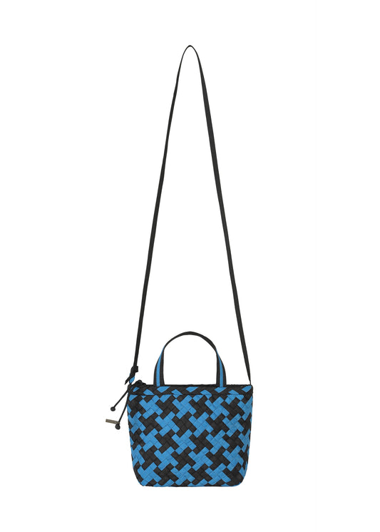 PIED DE POULE BRAID、バッグ&財布_ショルダーバッグ、ブルー