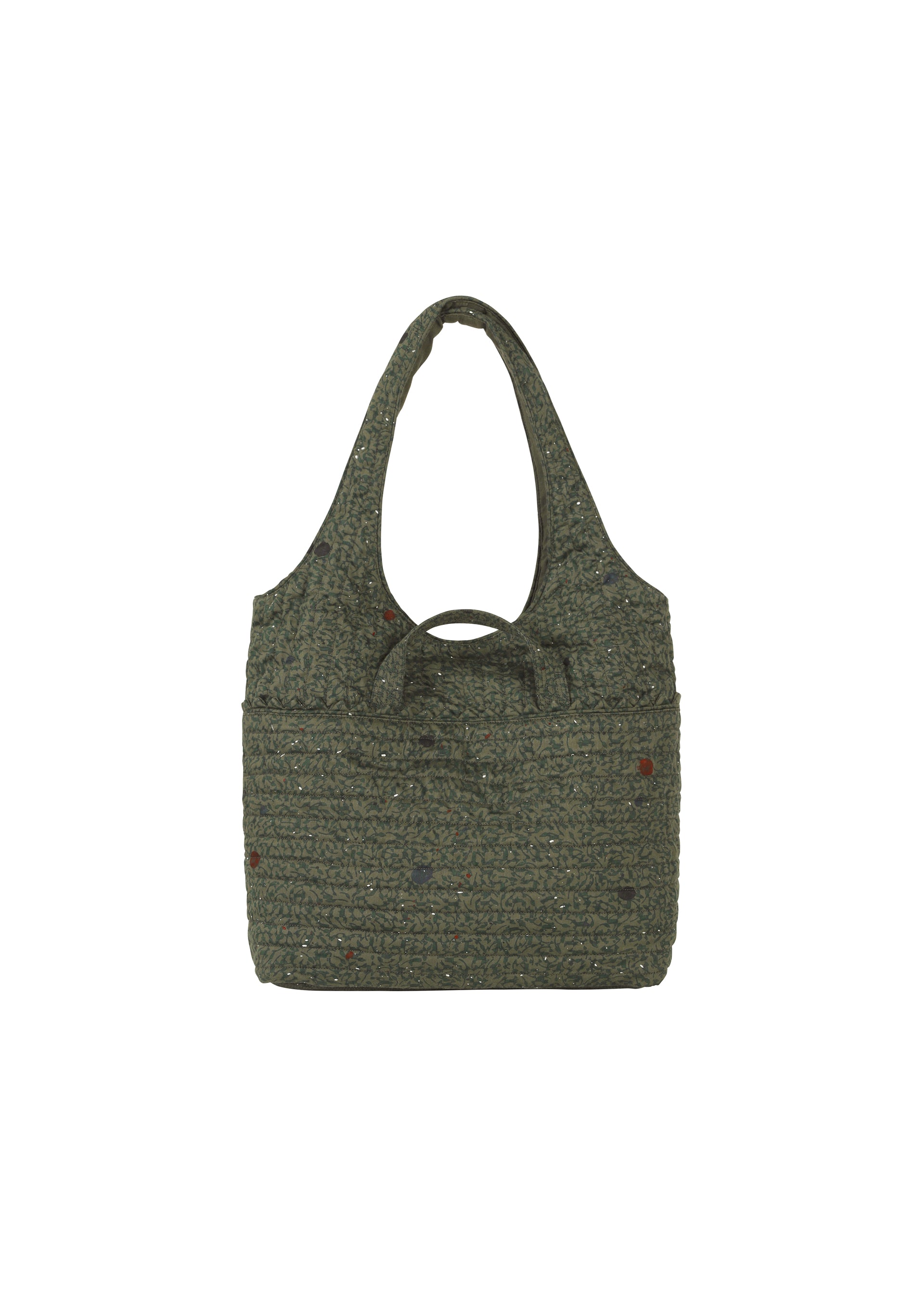 TWO WAY TOTE、バッグ&財布_トートバッグ、カーキ