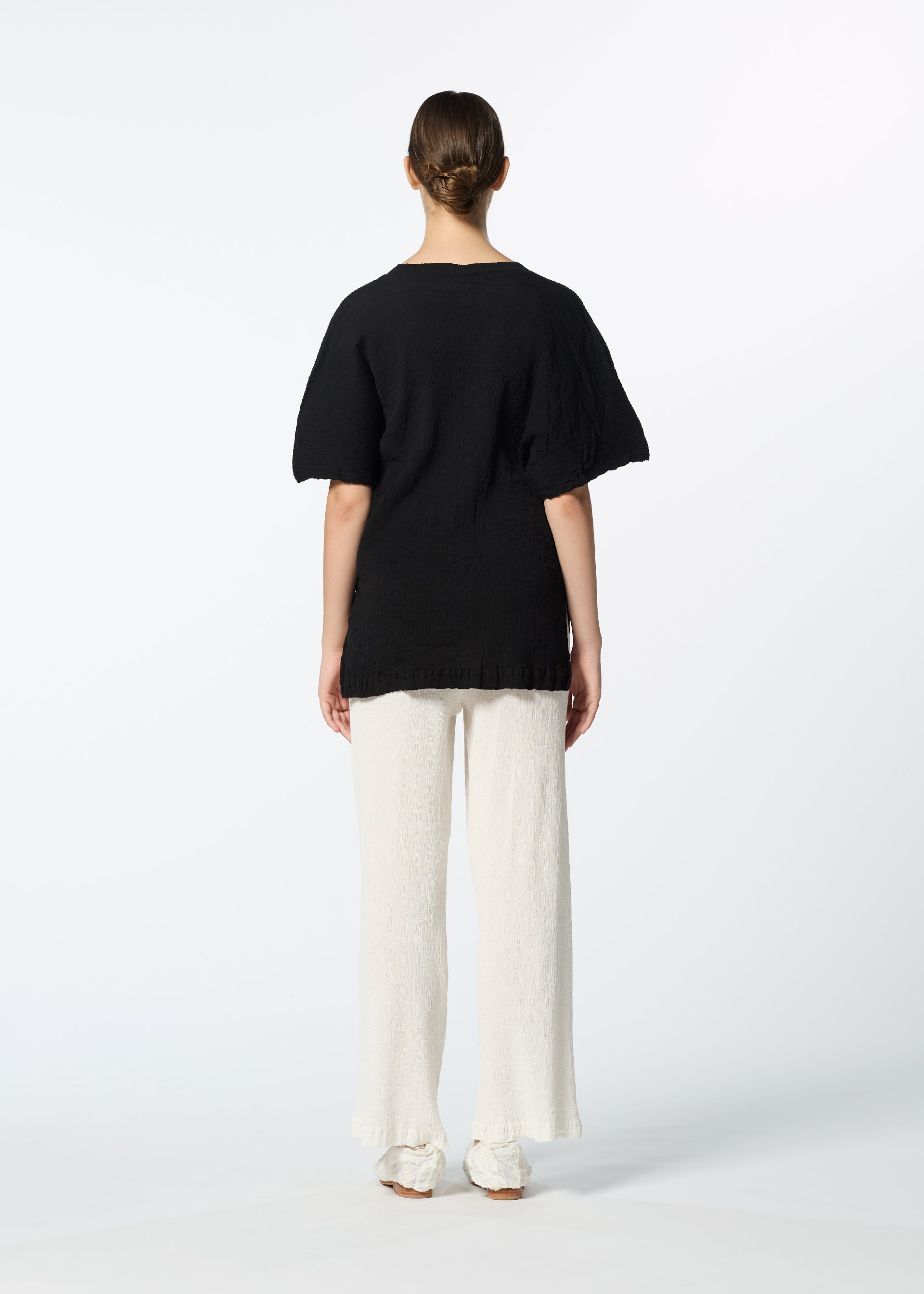 KYO CHIJIMI BASIC、ウィメンズ_トップス_トップ、着用画像3