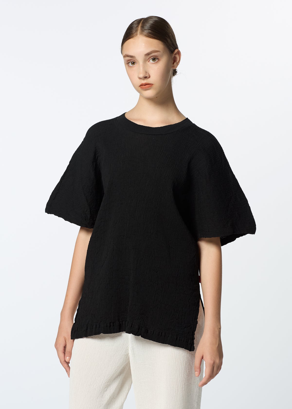 KYO CHIJIMI BASIC、ウィメンズ_トップス_トップ、着用画像4