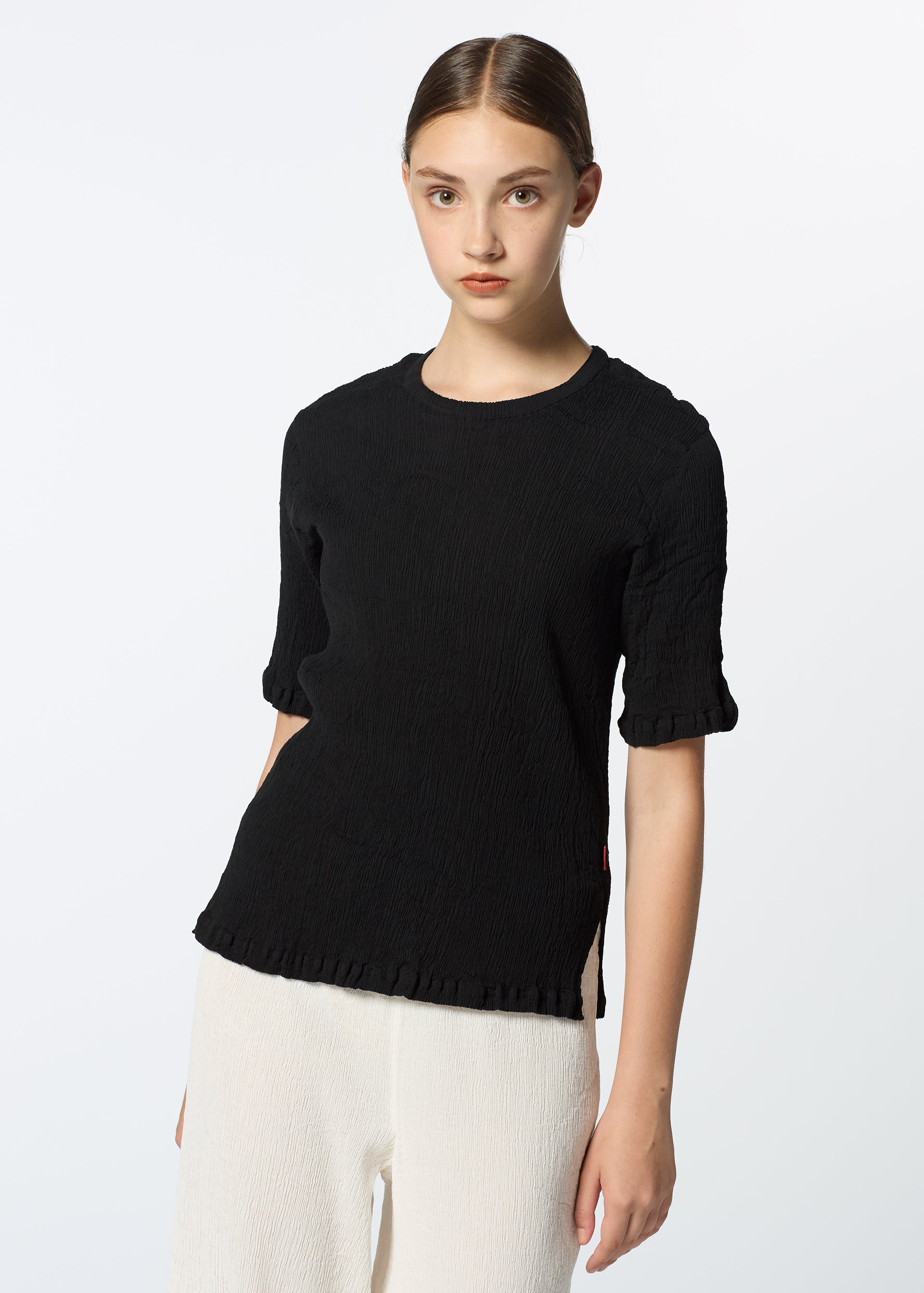 KYO CHIJIMI BASIC、ウィメンズ_トップス_トップ、着用画像4