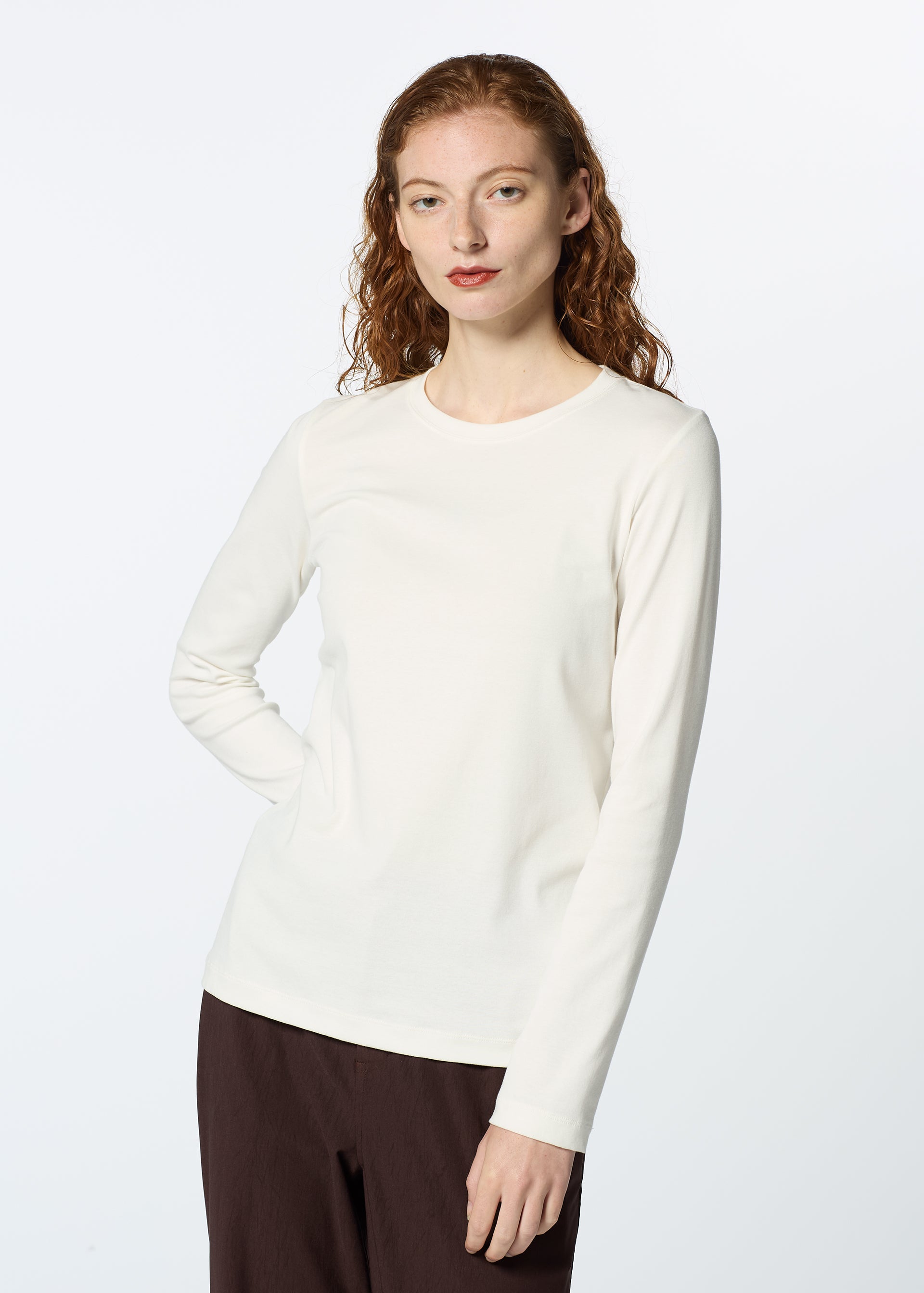 CP JERSEY BASIC、ウィメンズ_トップス_トップ、着用画像4