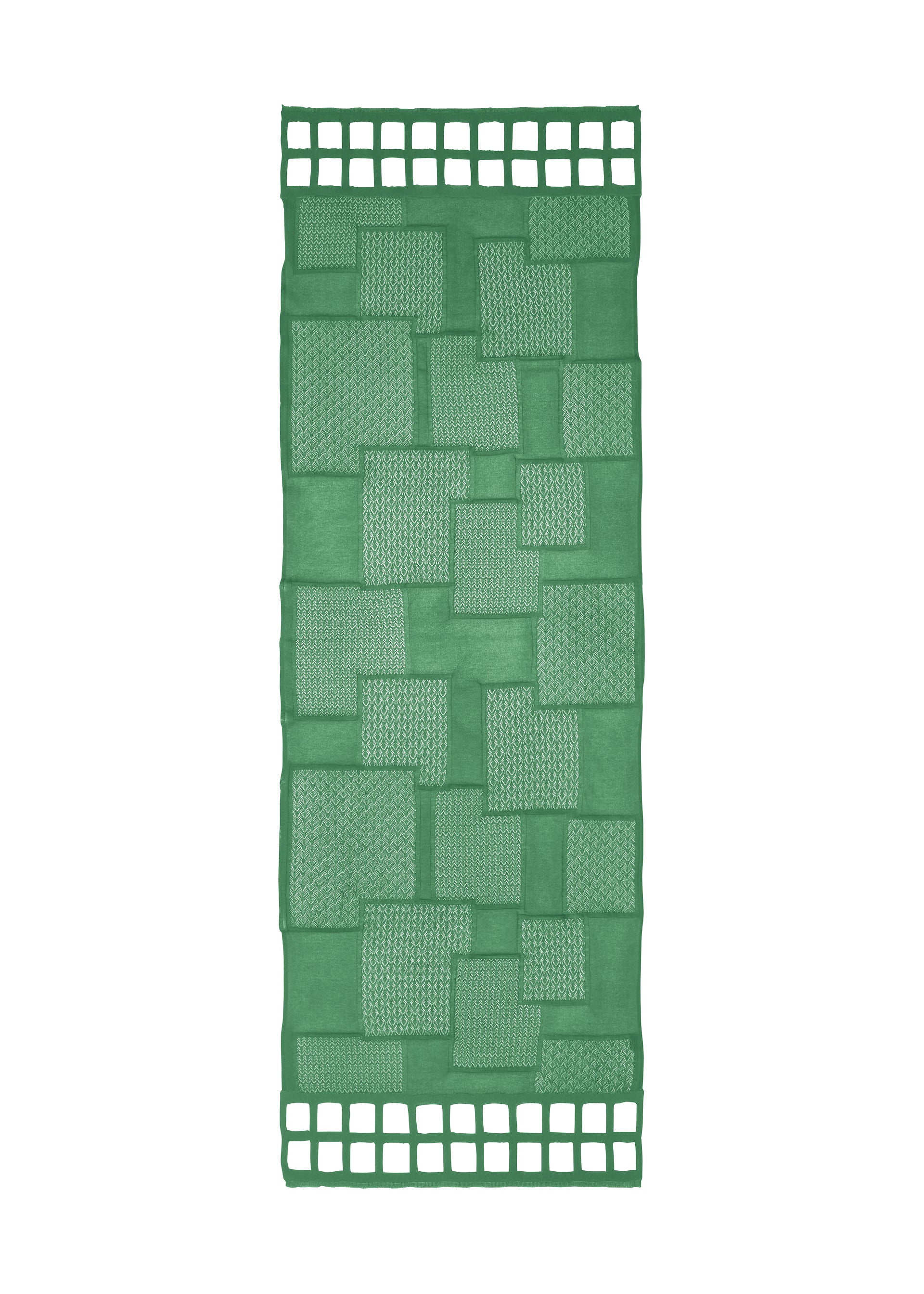 ISSEY MIYAKE PERMANENTE 大判ストール　緑 かなりの美品 SHEER MOSAIC – isseymiyake.com