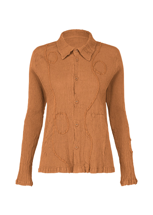 KYO CHIJIMI EMB、ウィメンズ_ジャケット&コート_ジャケット＆ブルゾン、ベージュ