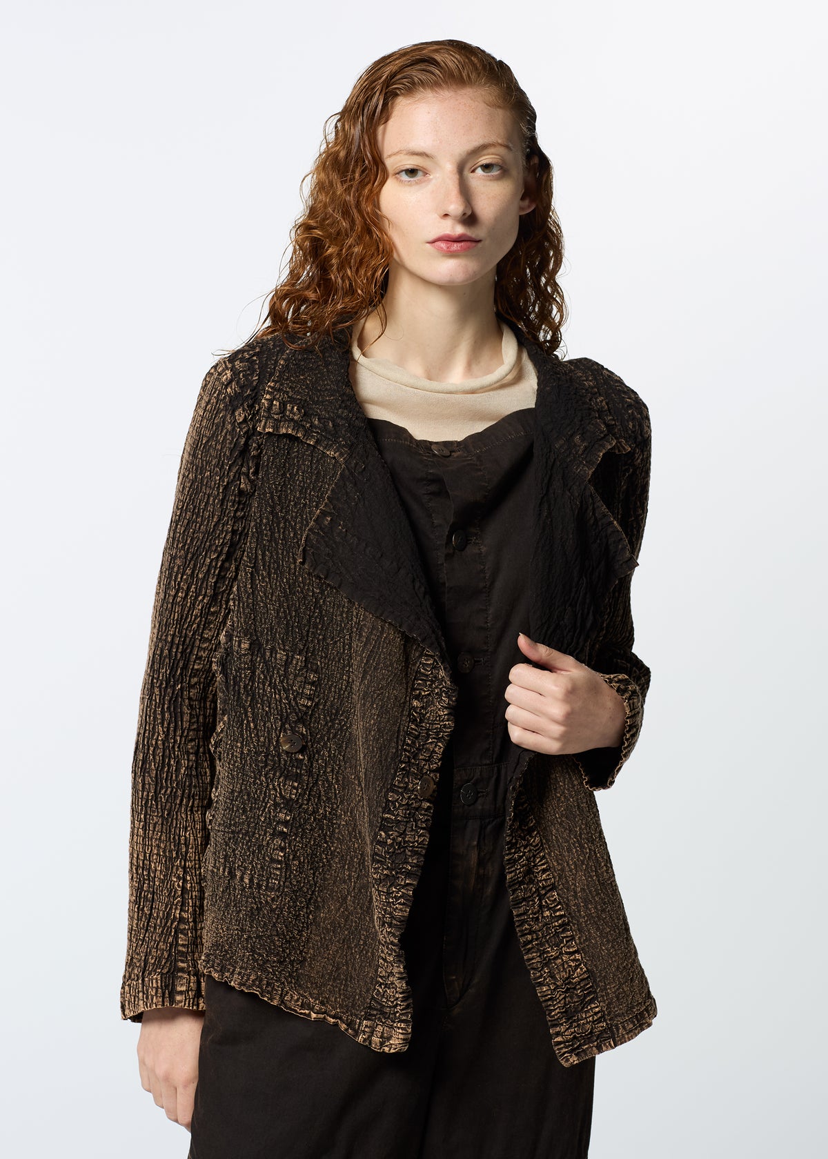 TENMOKU COTTON、ウィメンズ_ジャケット&コート_ジャケット＆ブルゾン、着用画像4