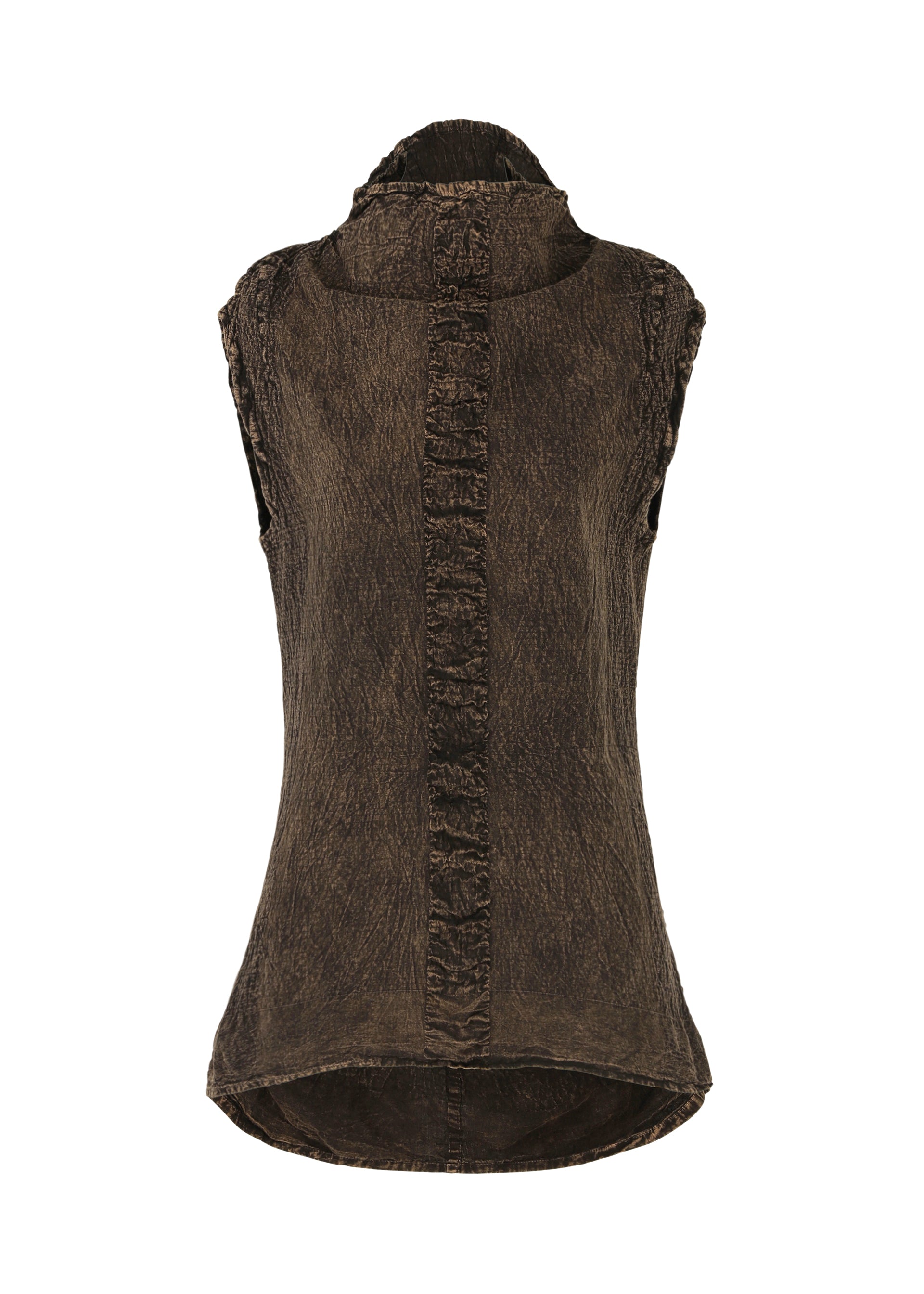 TENMOKU COTTON、ウィメンズ_トップス_トップ、ブラウン