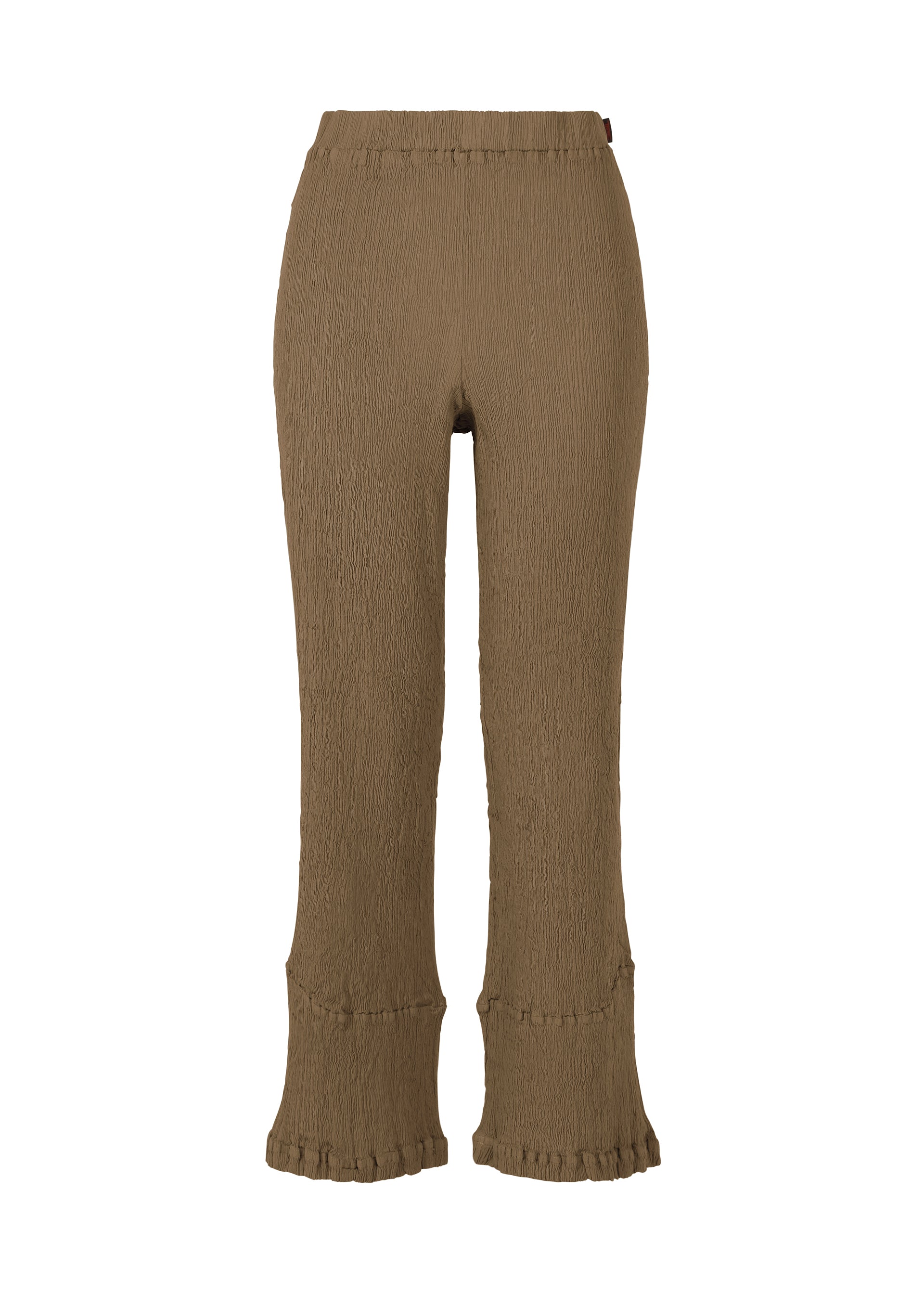 KYO CHIJIMI STREAM、ウィメンズ_パンツ、ブラウン