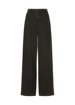 TENMOKU BOTTOM、ウィメンズ_パンツ、ブラウン