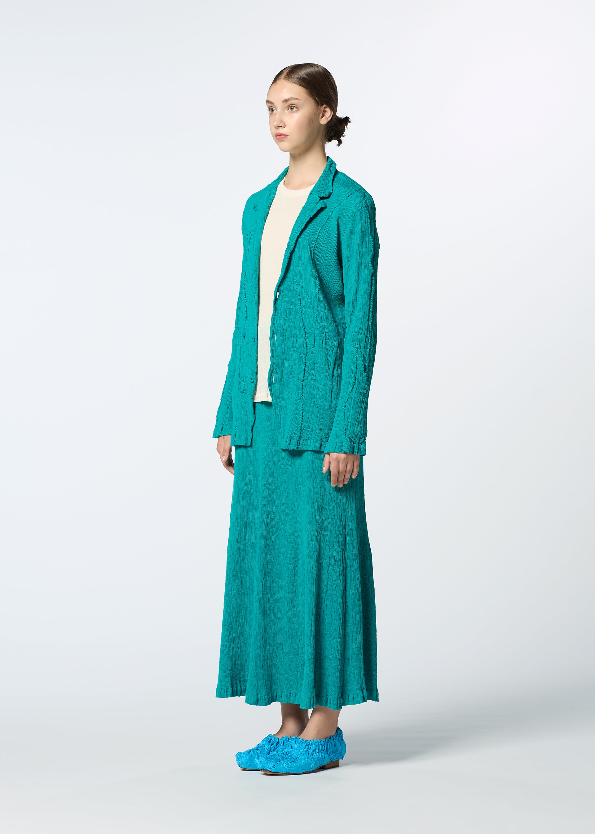 KYO CHIJIMI EMB、ウィメンズ_スカート、着用画像2