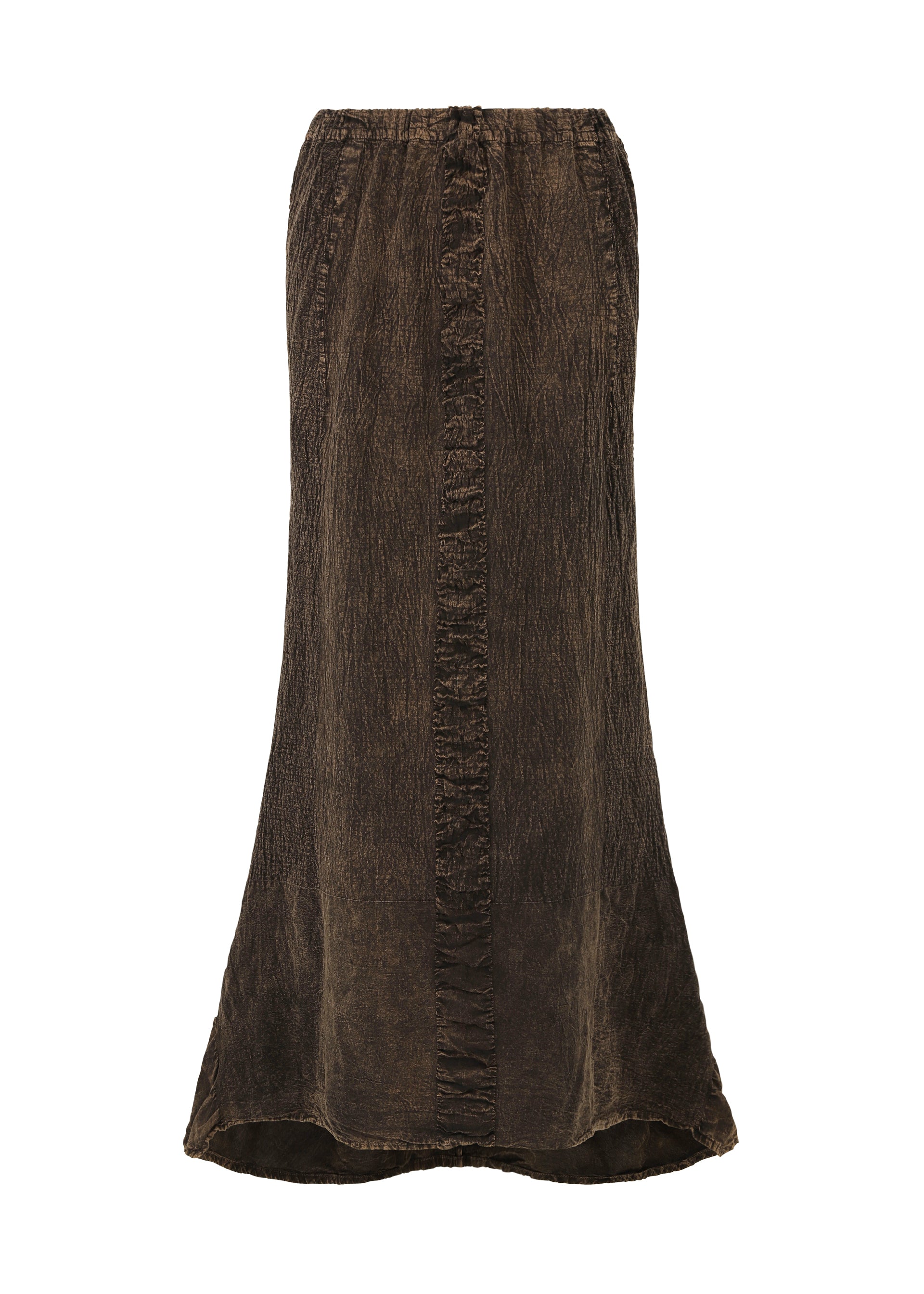 TENMOKU COTTON、ウィメンズ_スカート、ブラウン