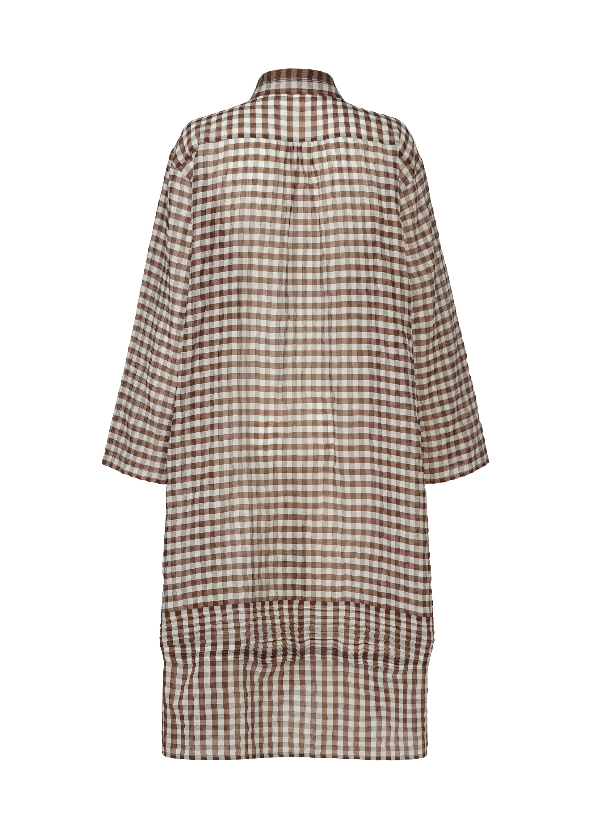 HaaT ISSEY MIYAKE ニットスカート チェック 2 2 SIDE PINTUCKING – isseymiyake.com