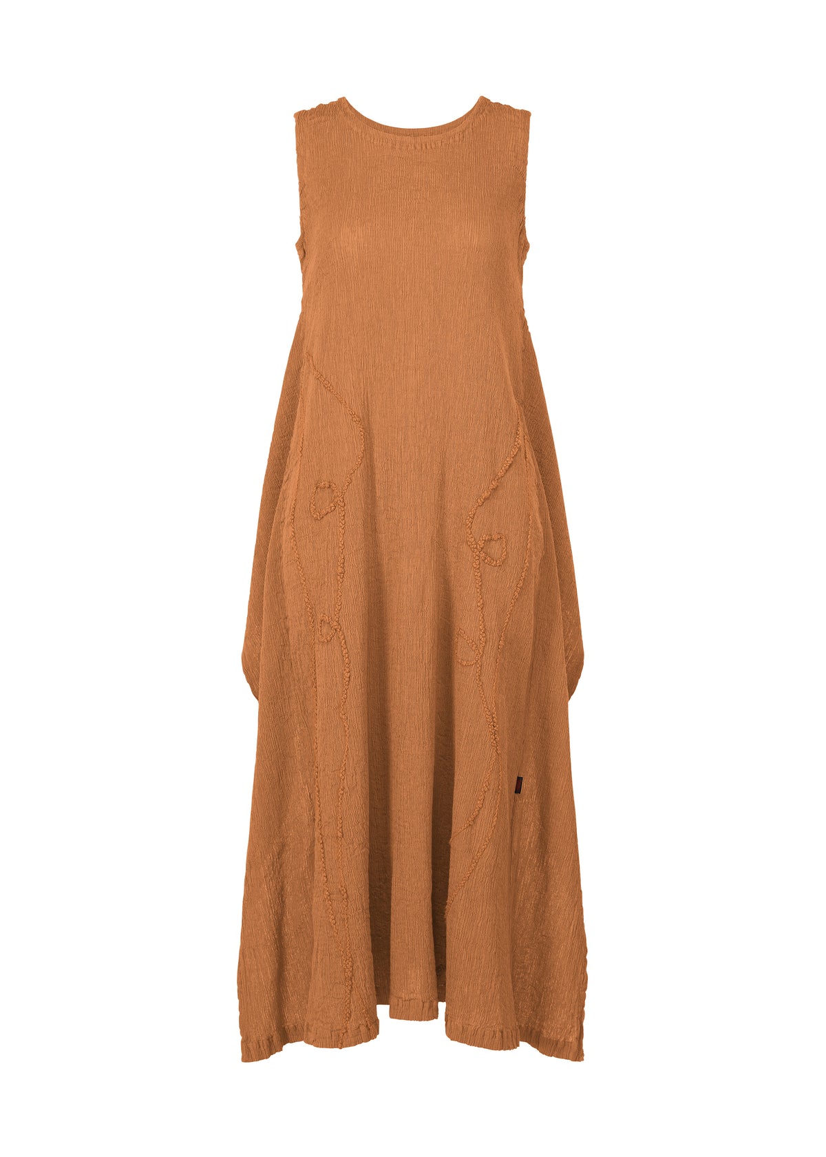 KYO CHIJIMI EMB、ウィメンズ_ワンピース、ベージュ