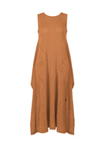 KYO CHIJIMI EMB、ウィメンズ_ワンピース、ベージュ