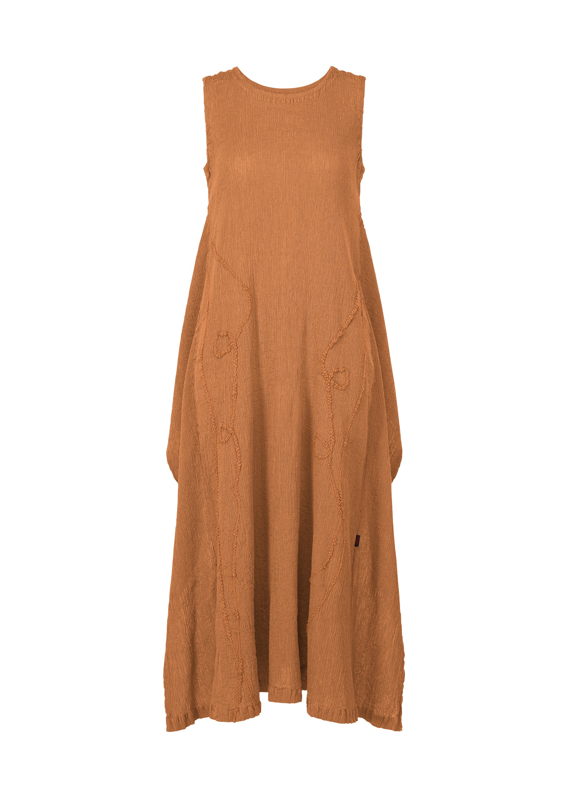 KYO CHIJIMI EMB、ウィメンズ_ワンピース、ベージュ