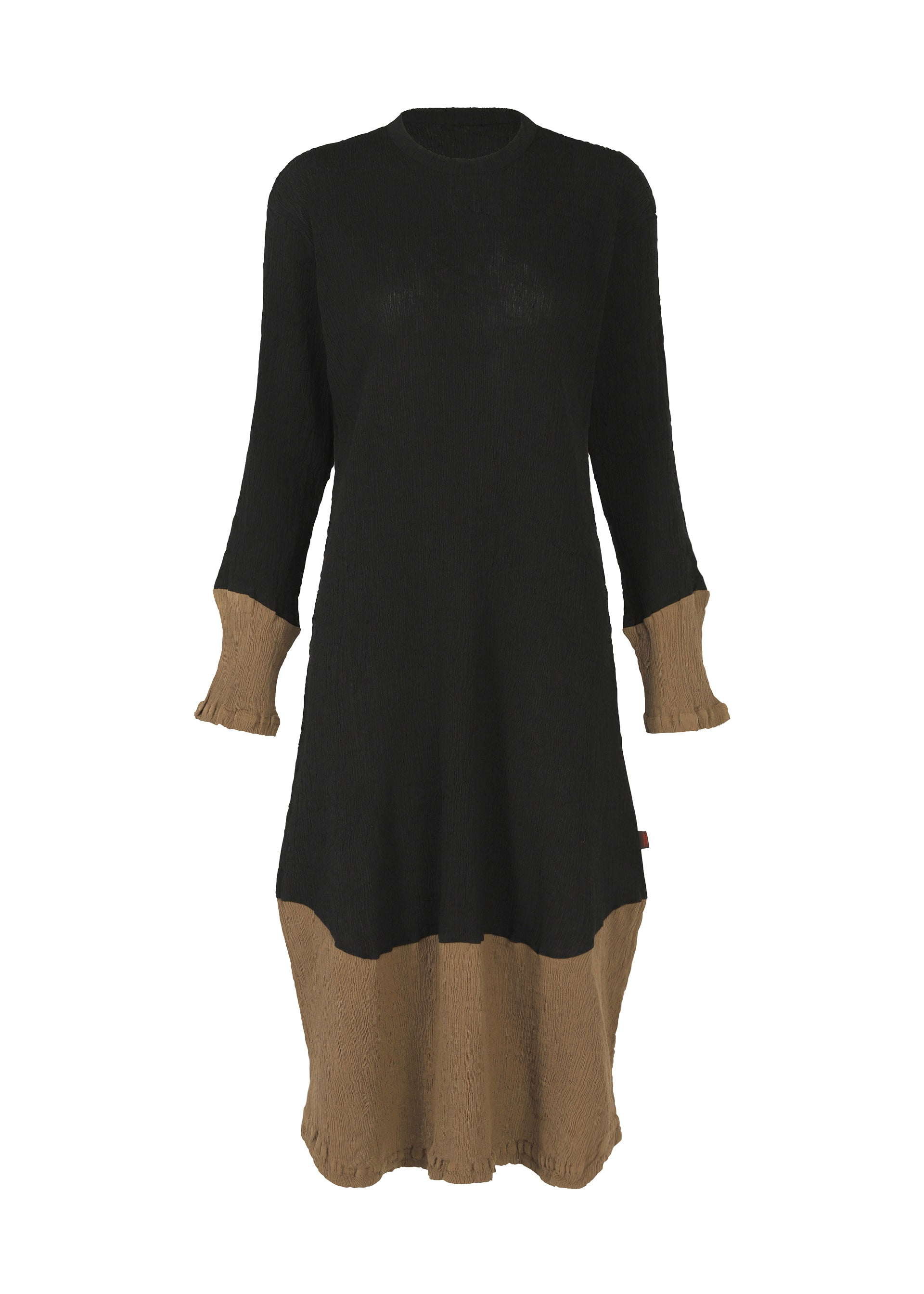 KYO CHIJIMI STREAM、ウィメンズ_ワンピース、ブラウン