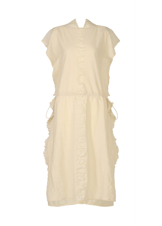 TENMOKU COTTON、ウィメンズ_ワンピース、ベージュ