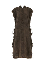 TENMOKU COTTON、ウィメンズ_ワンピース、ブラウン