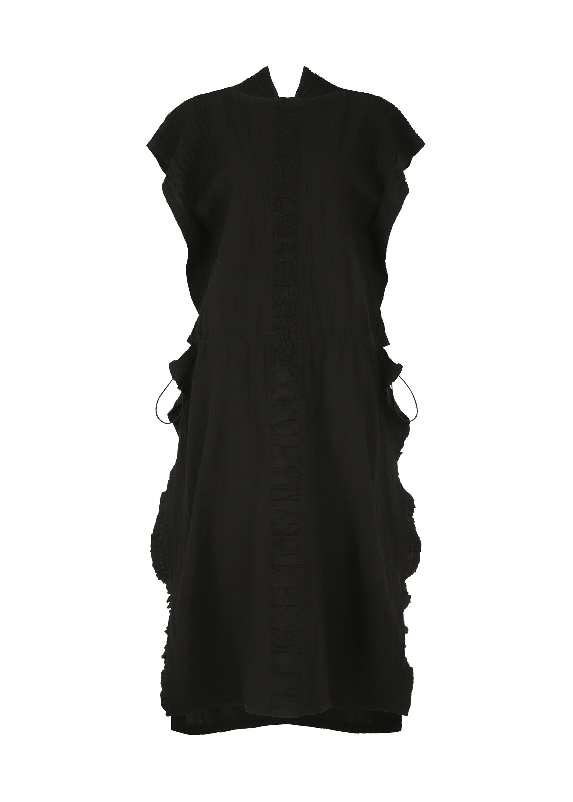 TENMOKU COTTON、ウィメンズ_ワンピース、ブラック