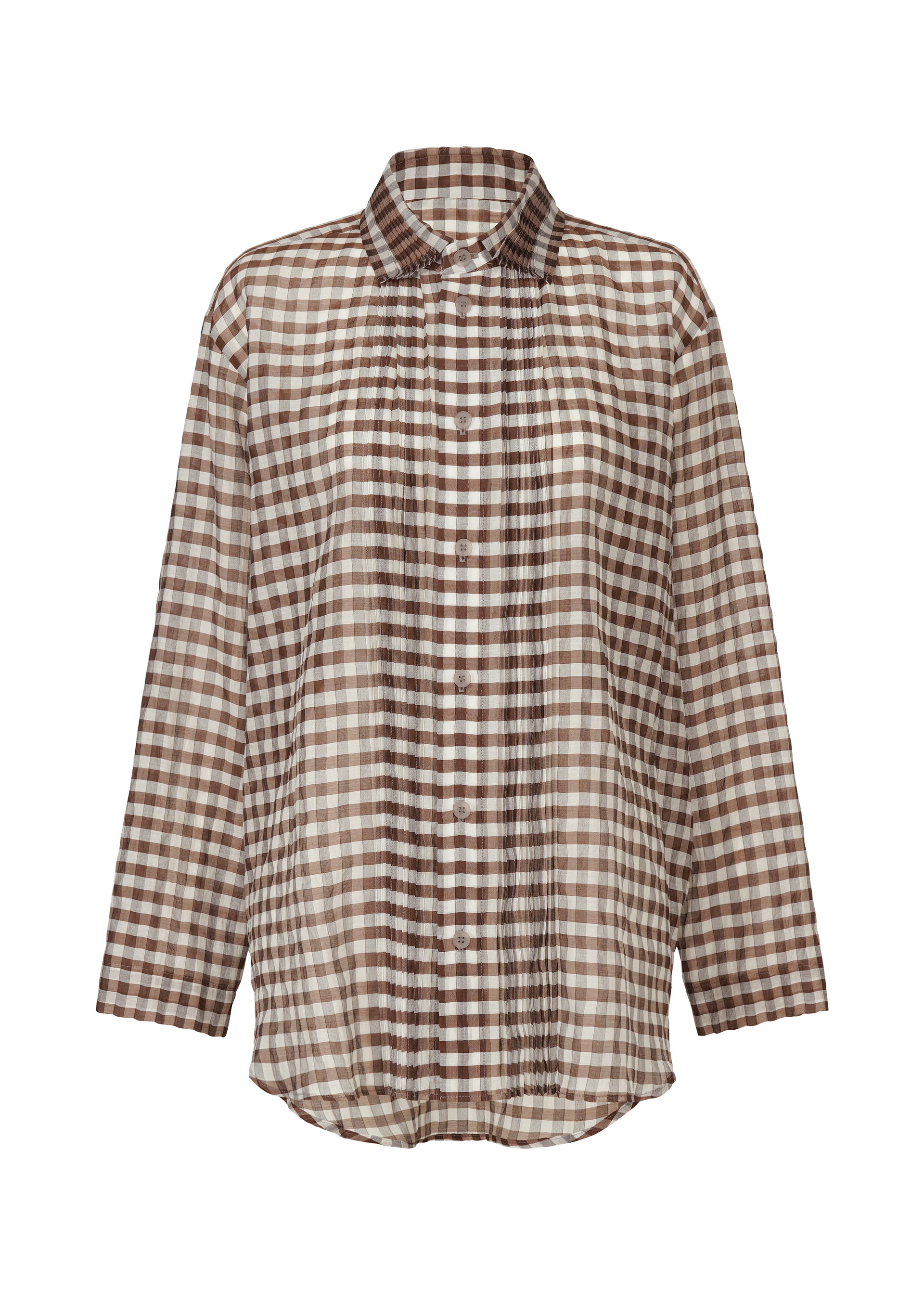 HaaT ISSEY MIYAKE ニットスカート チェック 2 2 SIDE PINTUCKING – isseymiyake.com