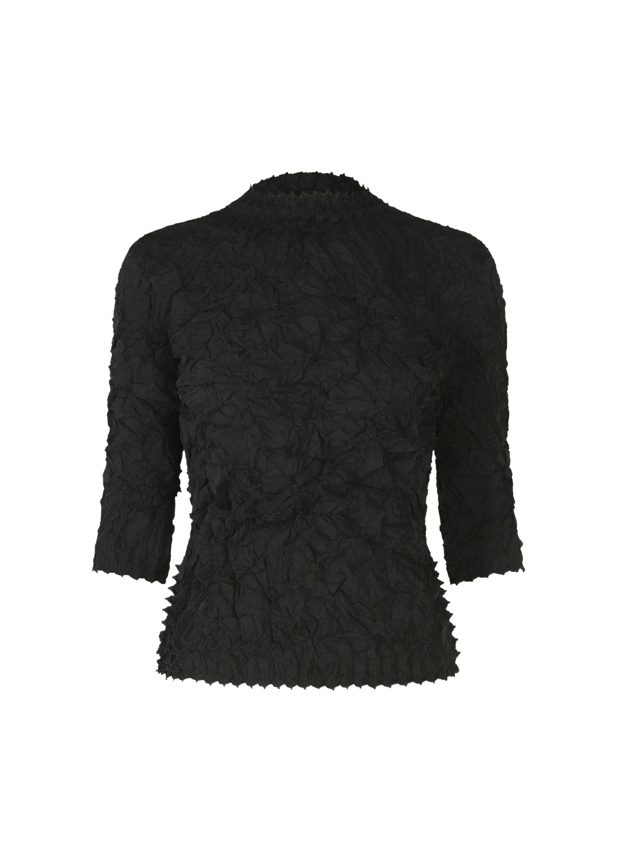 KUMO SHIBORI SHIRT、ウィメンズ_トップス_トップ、ブラック