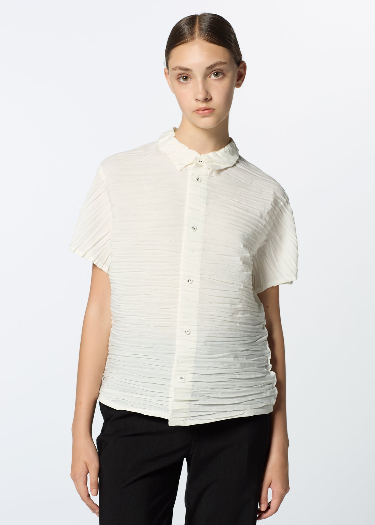SHIBARI SHIRT、ウィメンズ_トップス_トップ、着用画像4