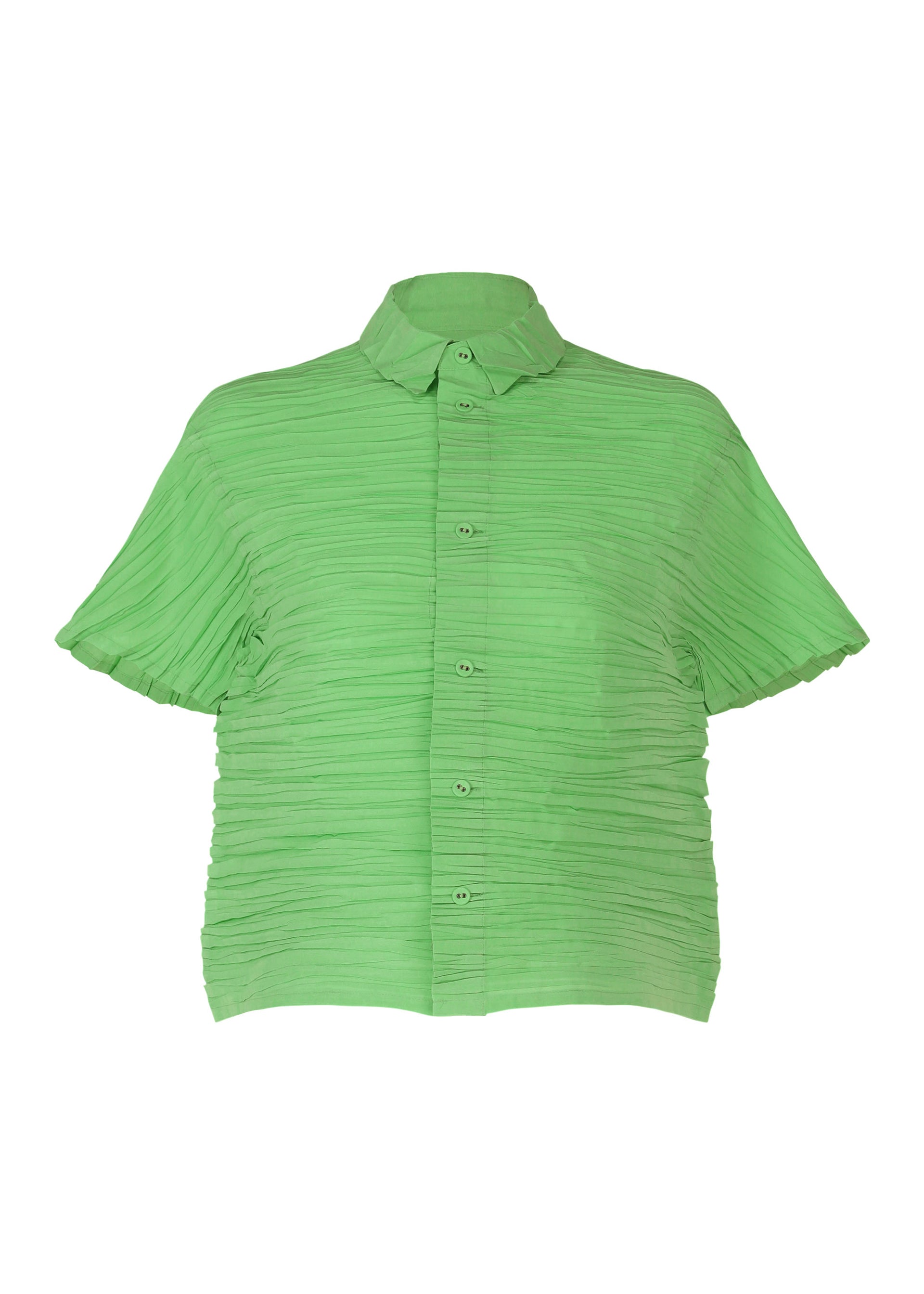 SHIBARI SHIRT、ウィメンズ_トップス_トップ、グリーン