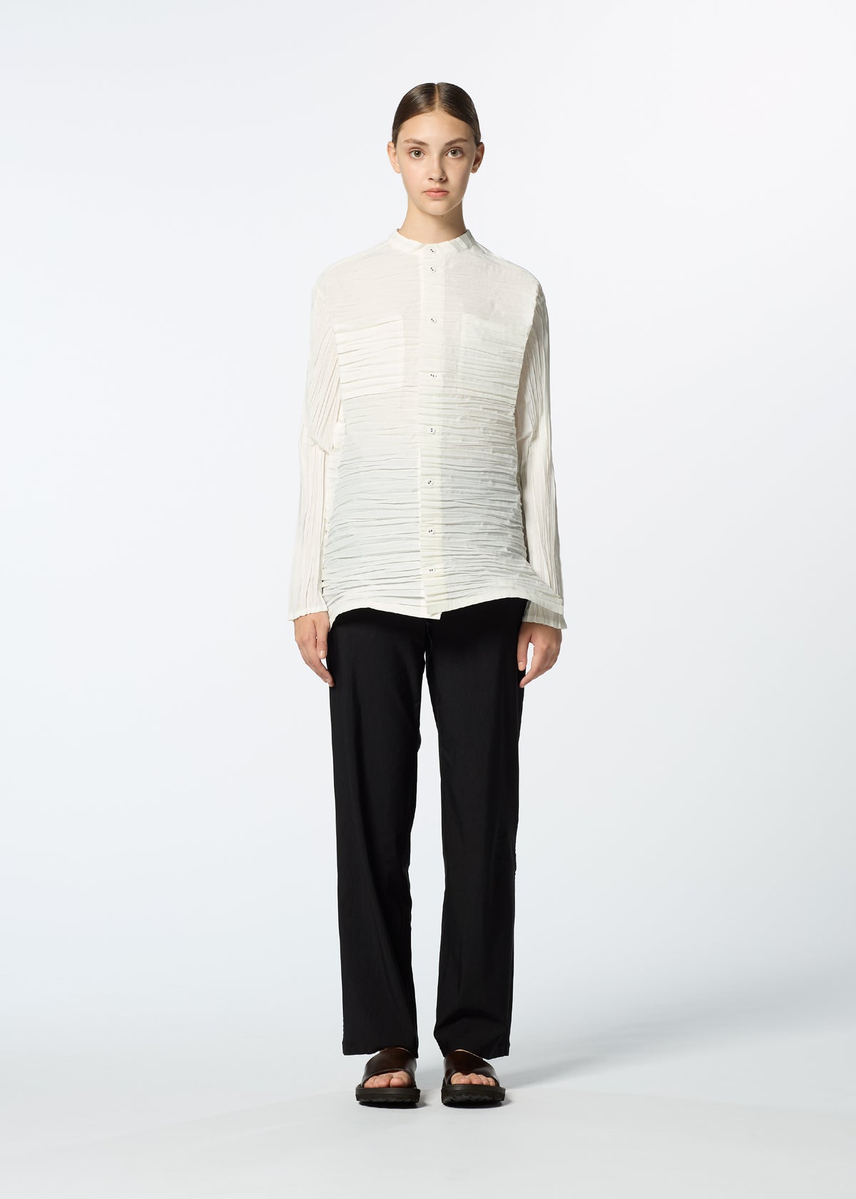 SHIBARI SHIRT、ウィメンズ_トップス_トップ、着用画像1