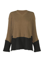 KYO CHIJIMI STREAM、ウィメンズ_トップス_トップ、ブラウン