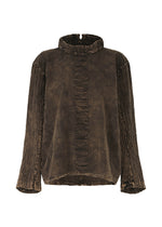 TENMOKU COTTON、ウィメンズ_トップス_トップ、ブラウン