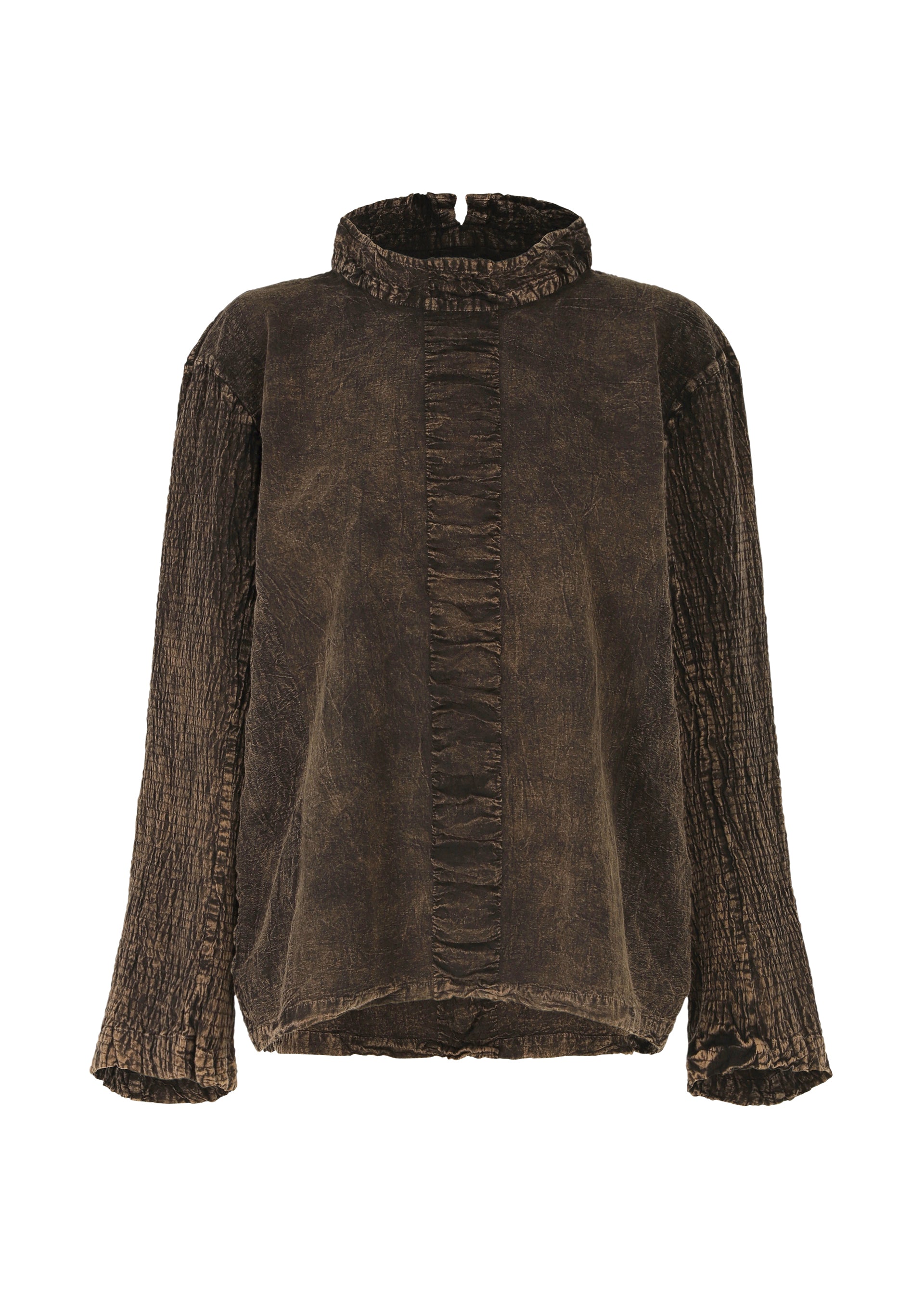 TENMOKU COTTON、ウィメンズ_トップス_トップ、ブラウン