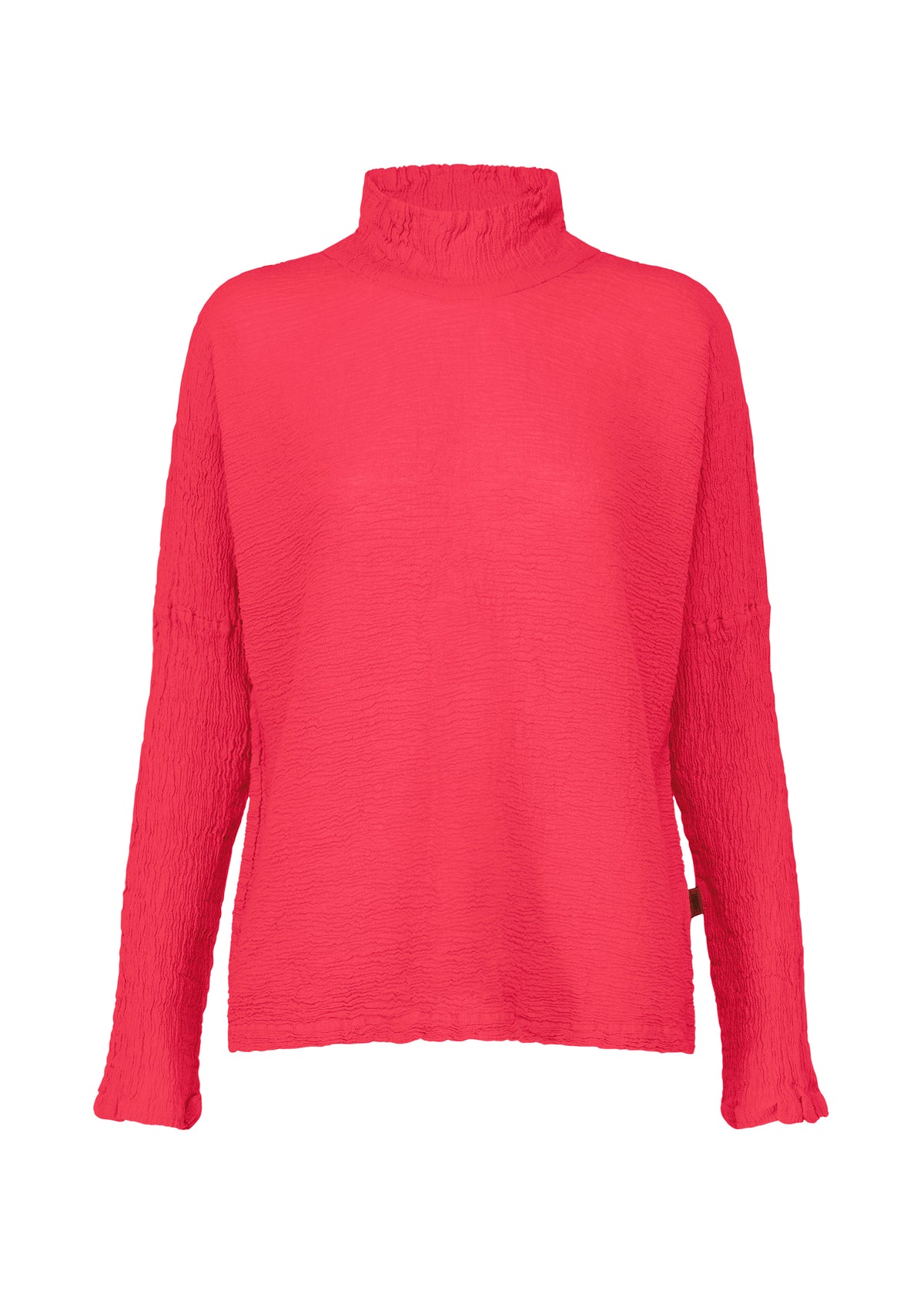 KYO CHIJIMI 2WAY JANUARY 2、ウィメンズ_トップス_トップ、レッド