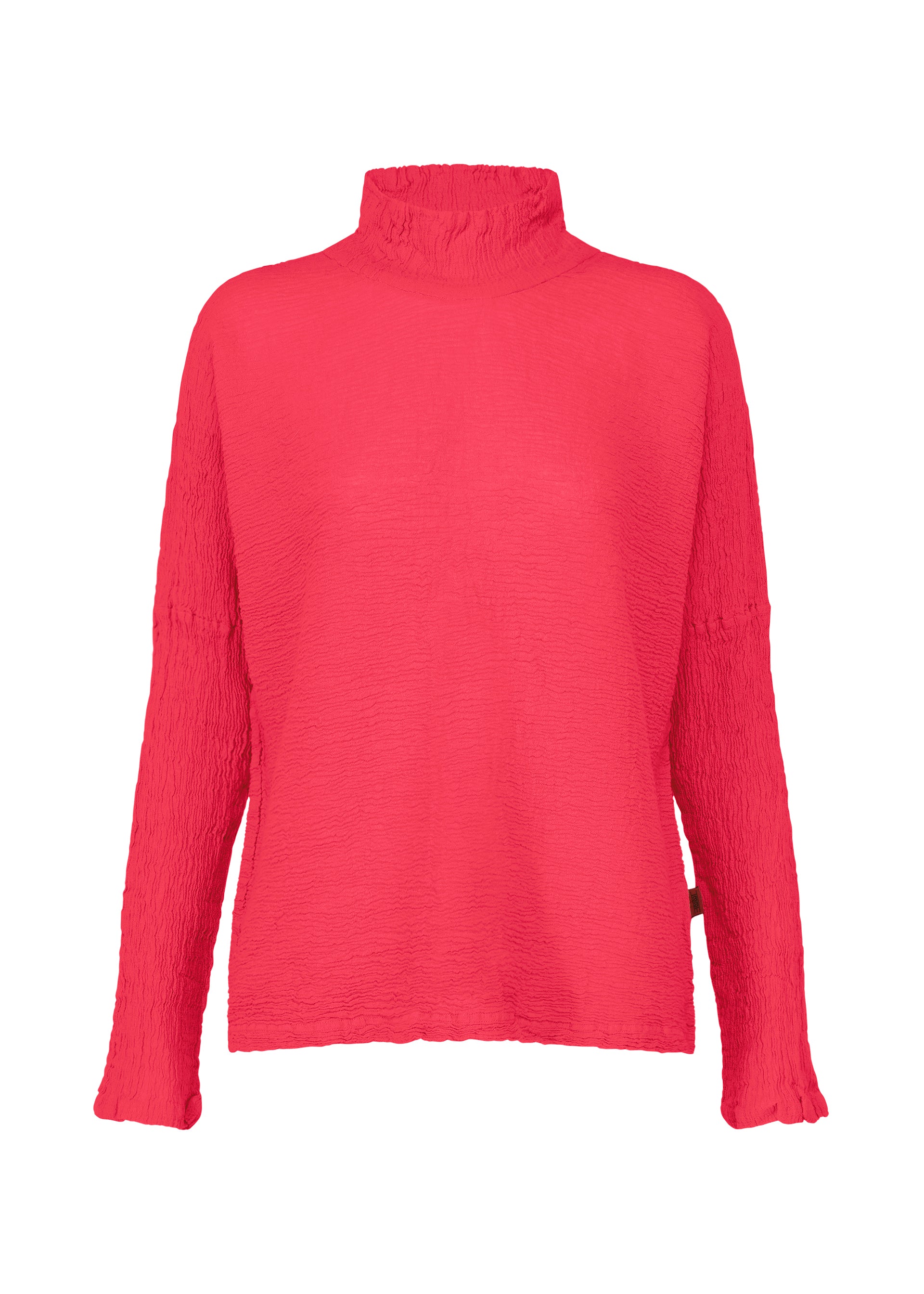 KYO CHIJIMI 2WAY JANUARY 2、ウィメンズ_トップス_トップ、レッド