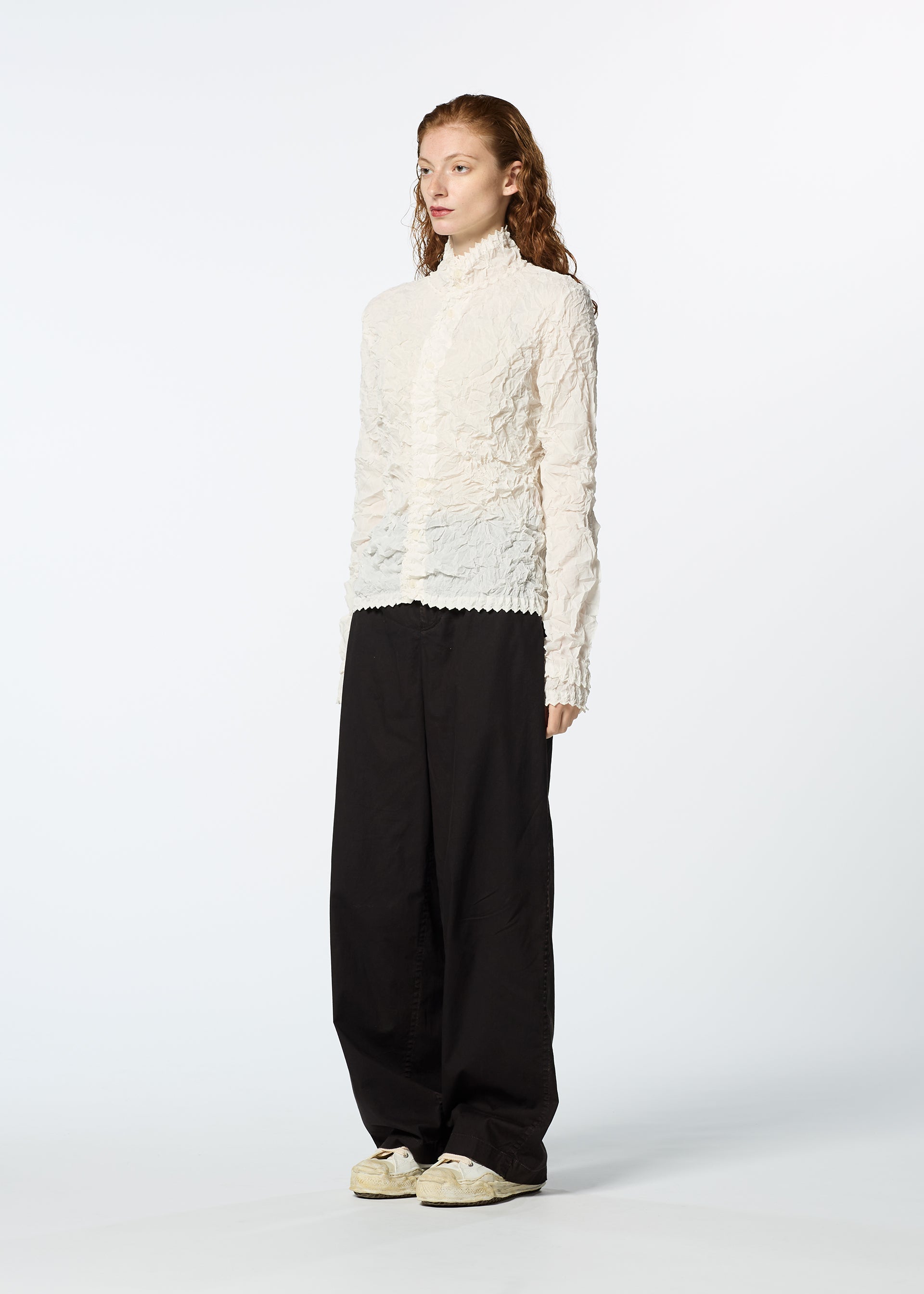 KUMO SHIBORI SHIRT、ウィメンズ_トップス_カーディガン、着用画像2