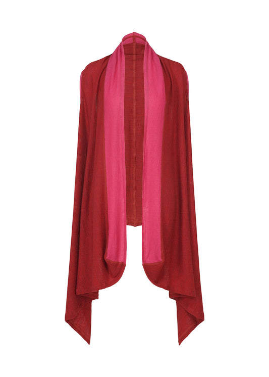 TRI COLOR WOOL、ウィメンズ_トップス_トップ、レッド