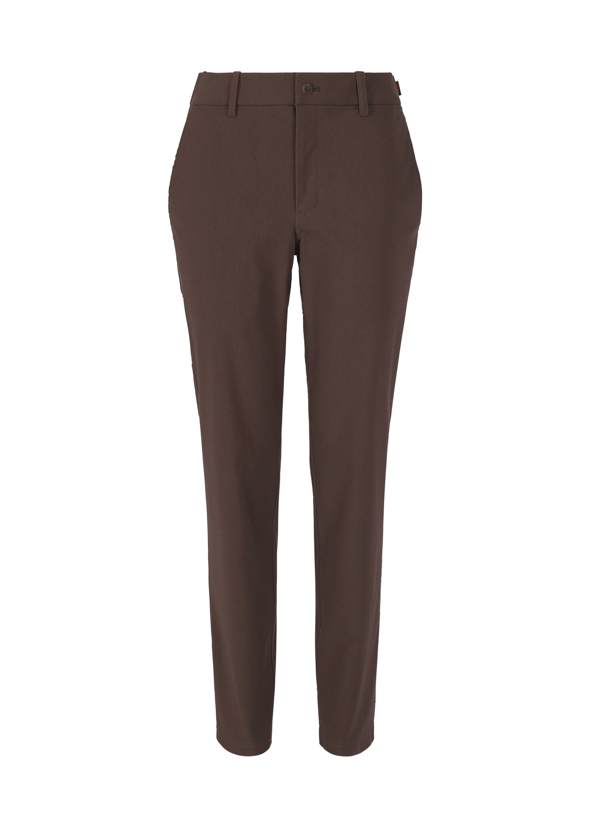 NYLON STRETCH BOTTOM、ウィメンズ_パンツ、ブラウン