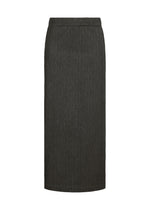 DENIM LIKE BOTTOM、ウィメンズ_スカート、ブラック