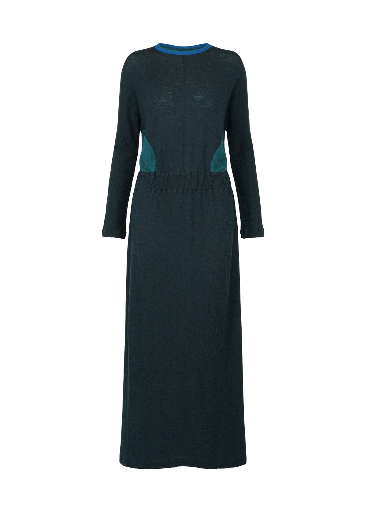 TRI COLOR WOOL、ウィメンズ_ワンピース、グリーン、グリーン