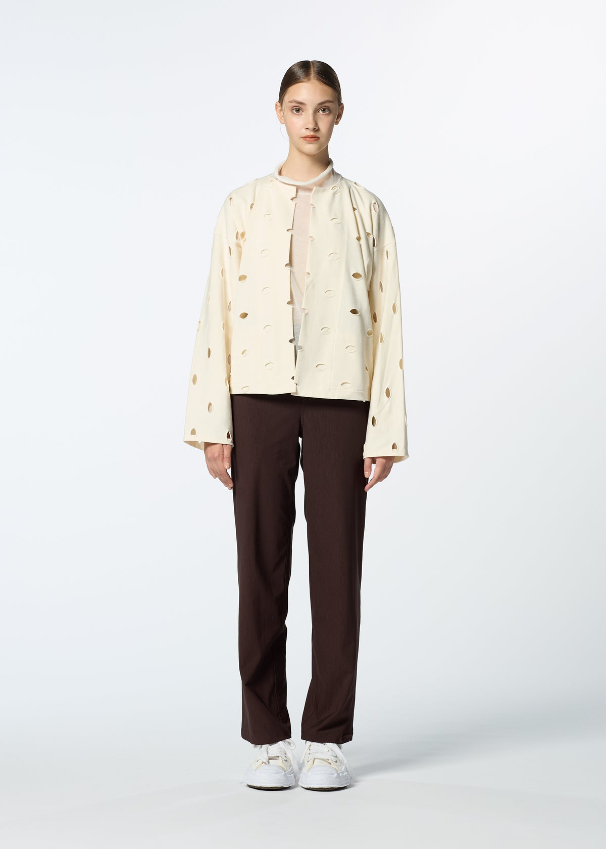 HOLES、ウィメンズ_トップス_カーディガン、着用画像1