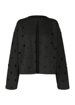 HOLES、ウィメンズ_トップス_カーディガン、ブラック