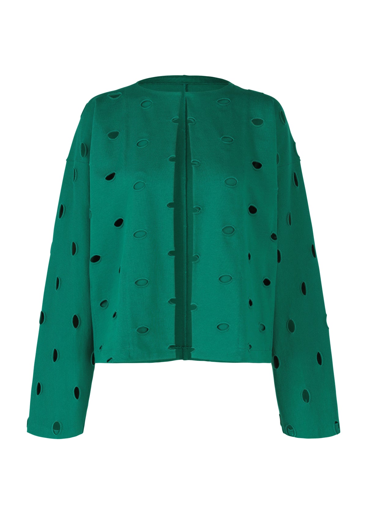 HOLES、ウィメンズ_トップス_カーディガン、グリーン